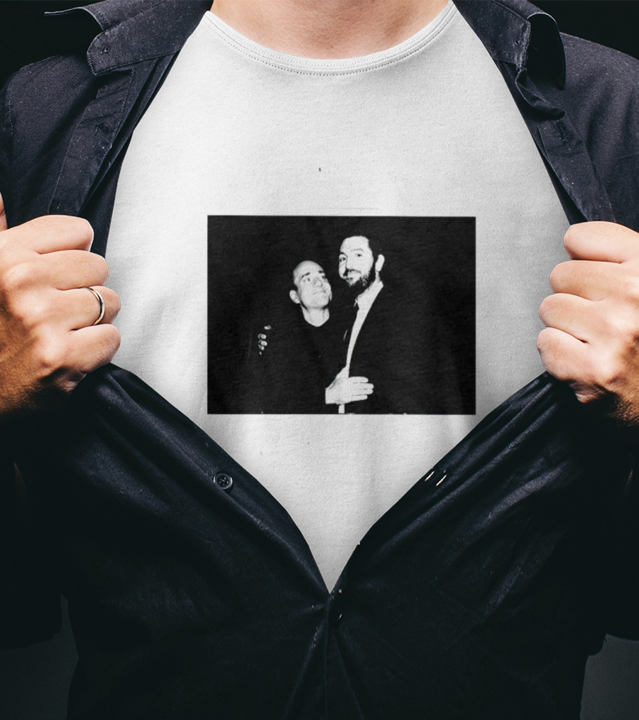 The Disgusting Brothers Rummage To Fruition Black And White Embrace T-Shirt