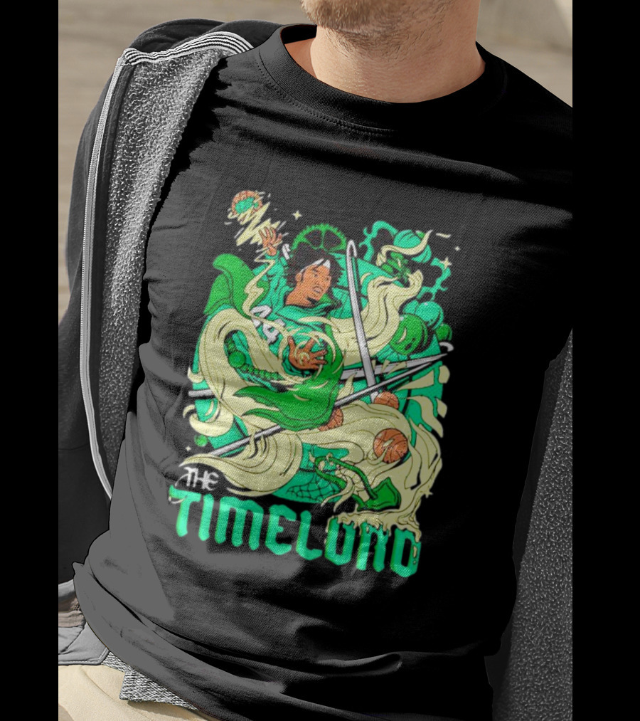 The Time Lord Robert Williams Boston Celtics Basketball T-Shirt