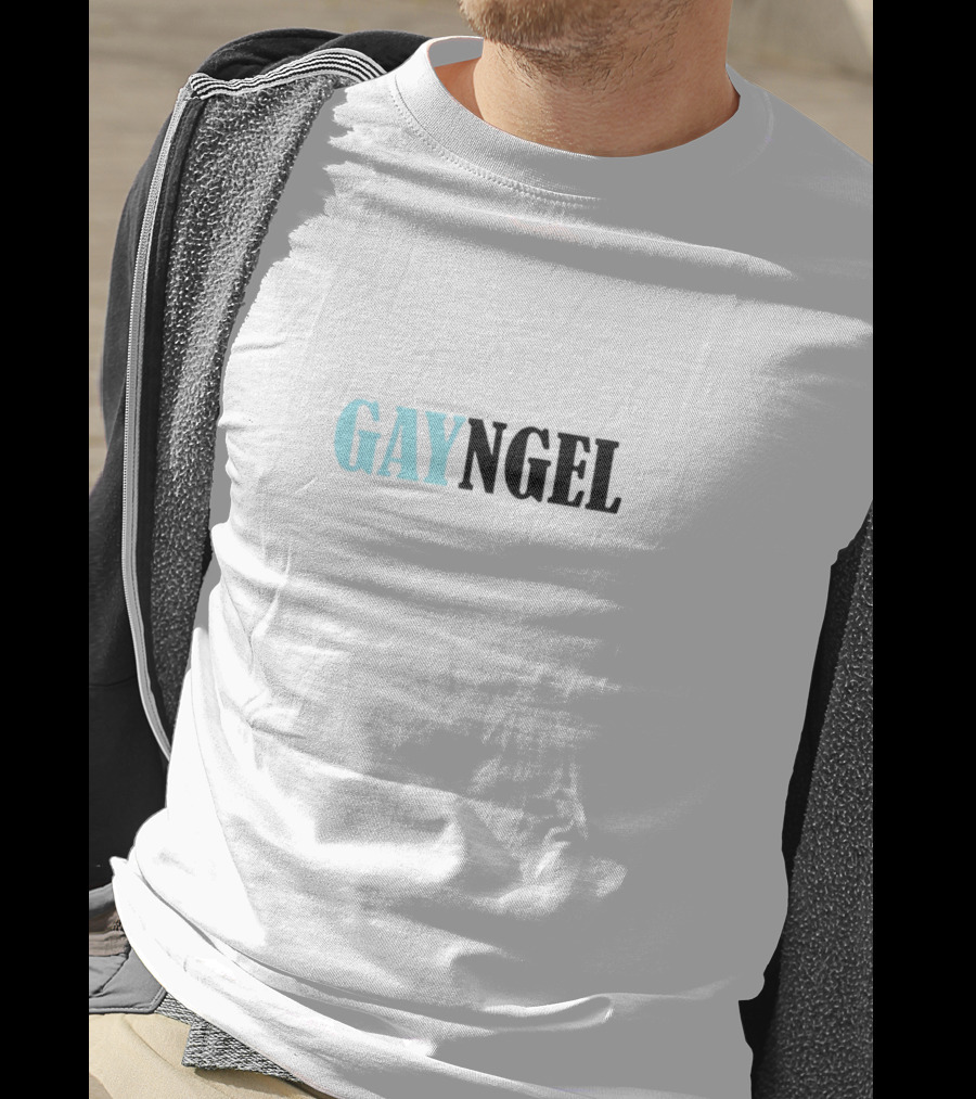 Soldier Boy Gayngel Angel Themed T-Shirt