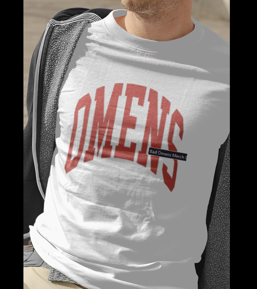 Bad Omens Merch Varsity Omens T-Shirt