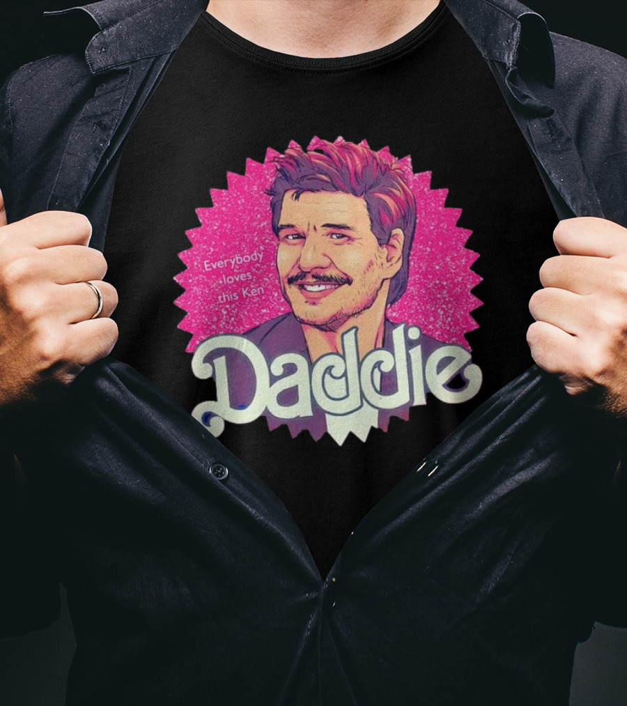 Daddie Everybody Loves This Ken Retro Photo T-Shirt