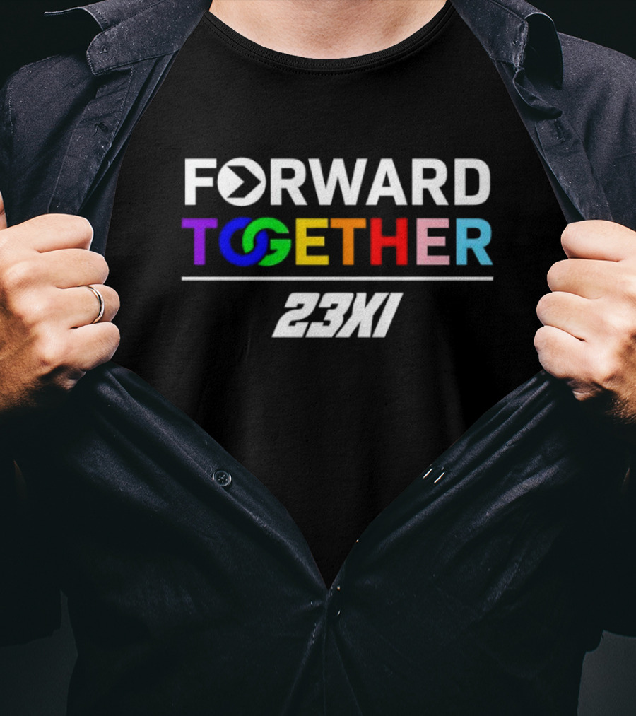 Forward Together 23Xi Racing Multicolor T-Shirt