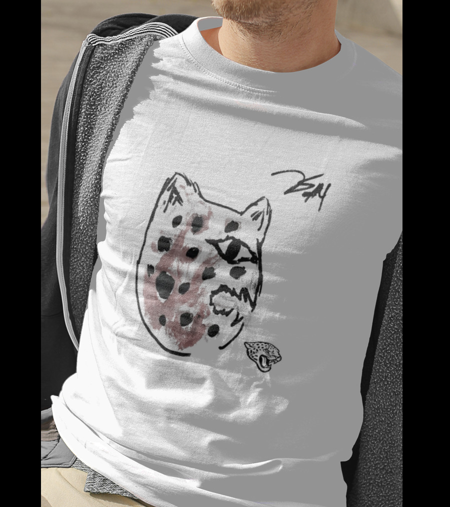 Homage Men's Rookies Jacksonville Jaguars By Tank Bigsby T-Shirt