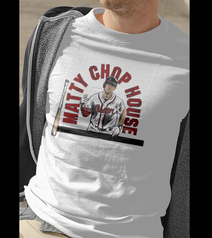 Matty Chop House Matt Olson Baseball T-Shirt