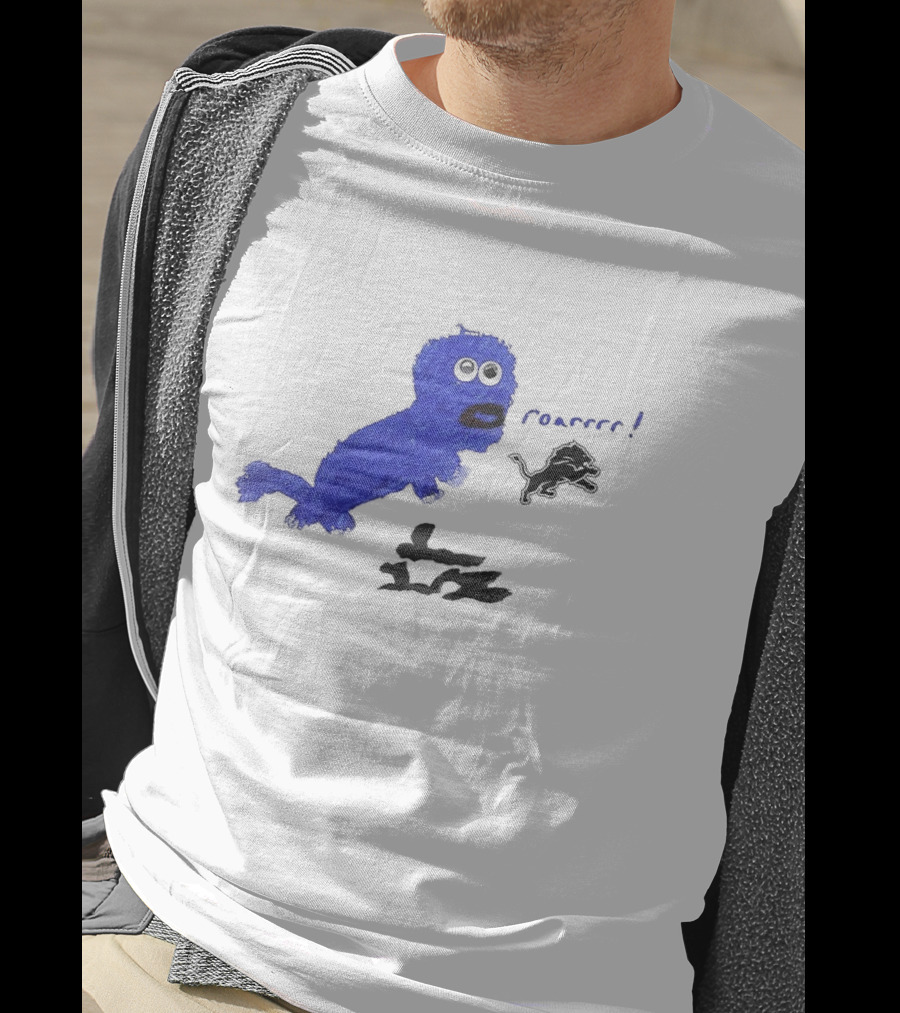 Sam Laporta Roarrrr Detroit Lions T-Shirt
