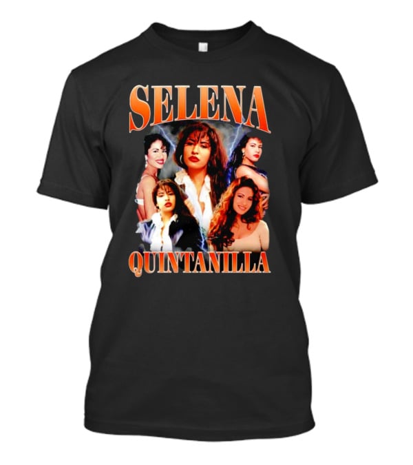 Selena Quintanilla Vintage Iconic Collage T-Shirt