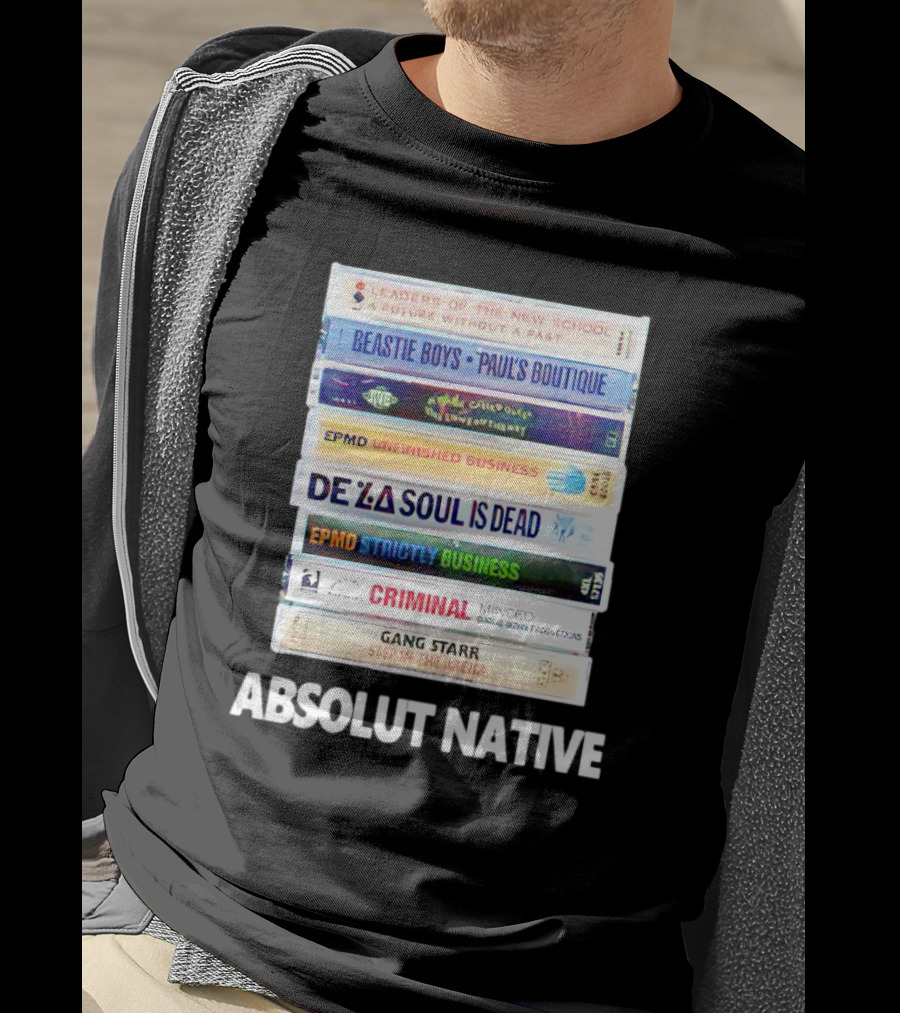 Leaders Of The New School Beastie Boys De La Soul Gang Starr Absolut Native T-Shirt