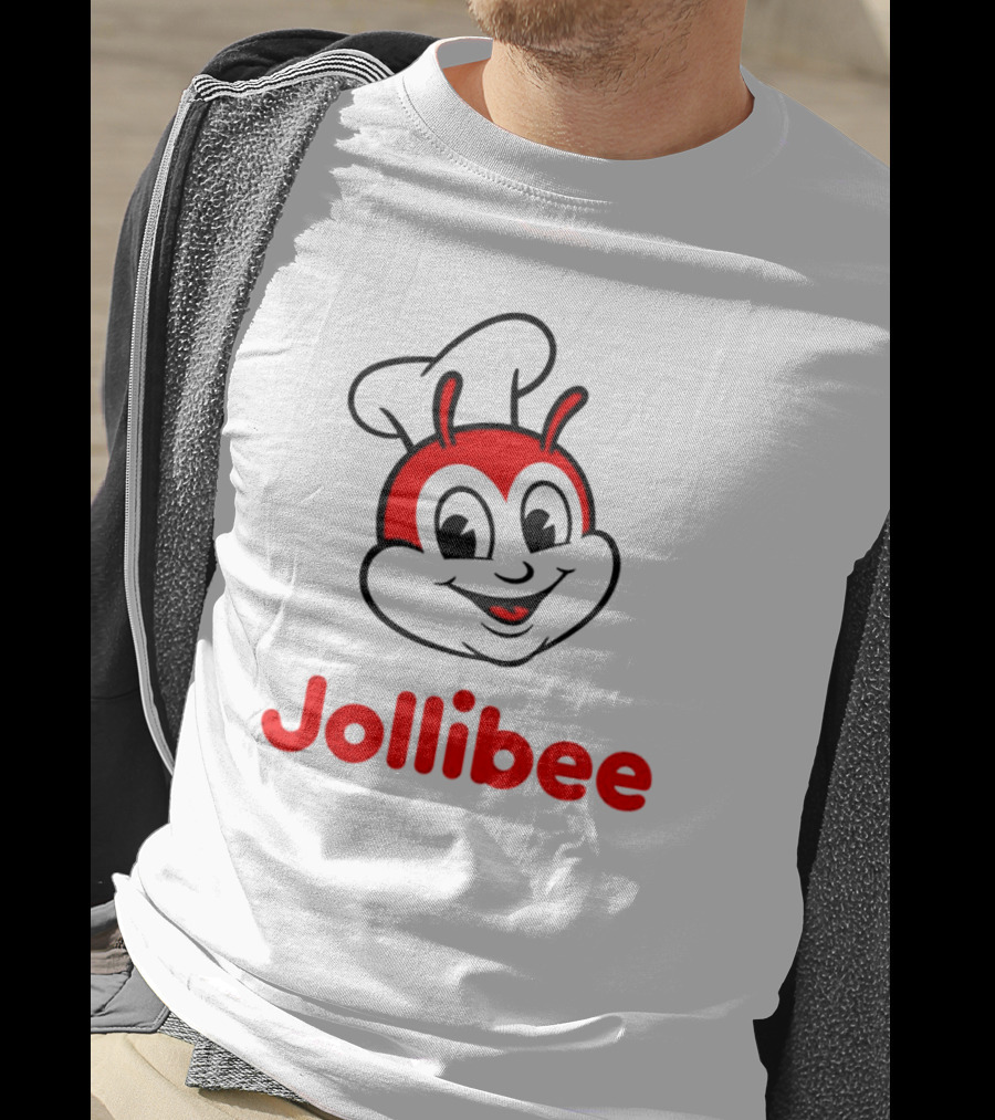 Jollibee Bee Icon With Text T-Shirt