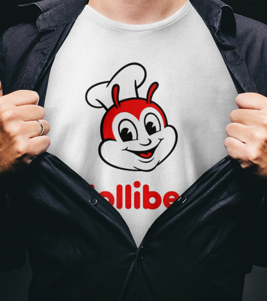 Jollibee Bee Icon With Text T-Shirt