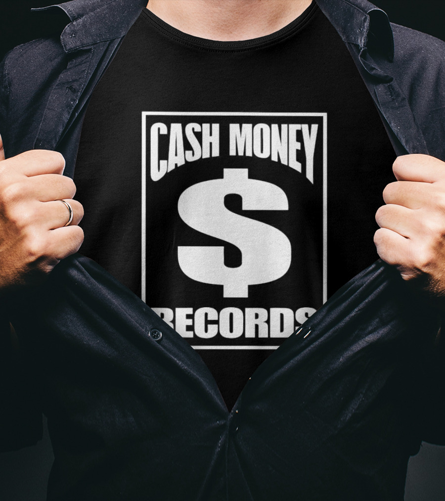 Cash Money Records Logo Dollar Sign T-Shirt