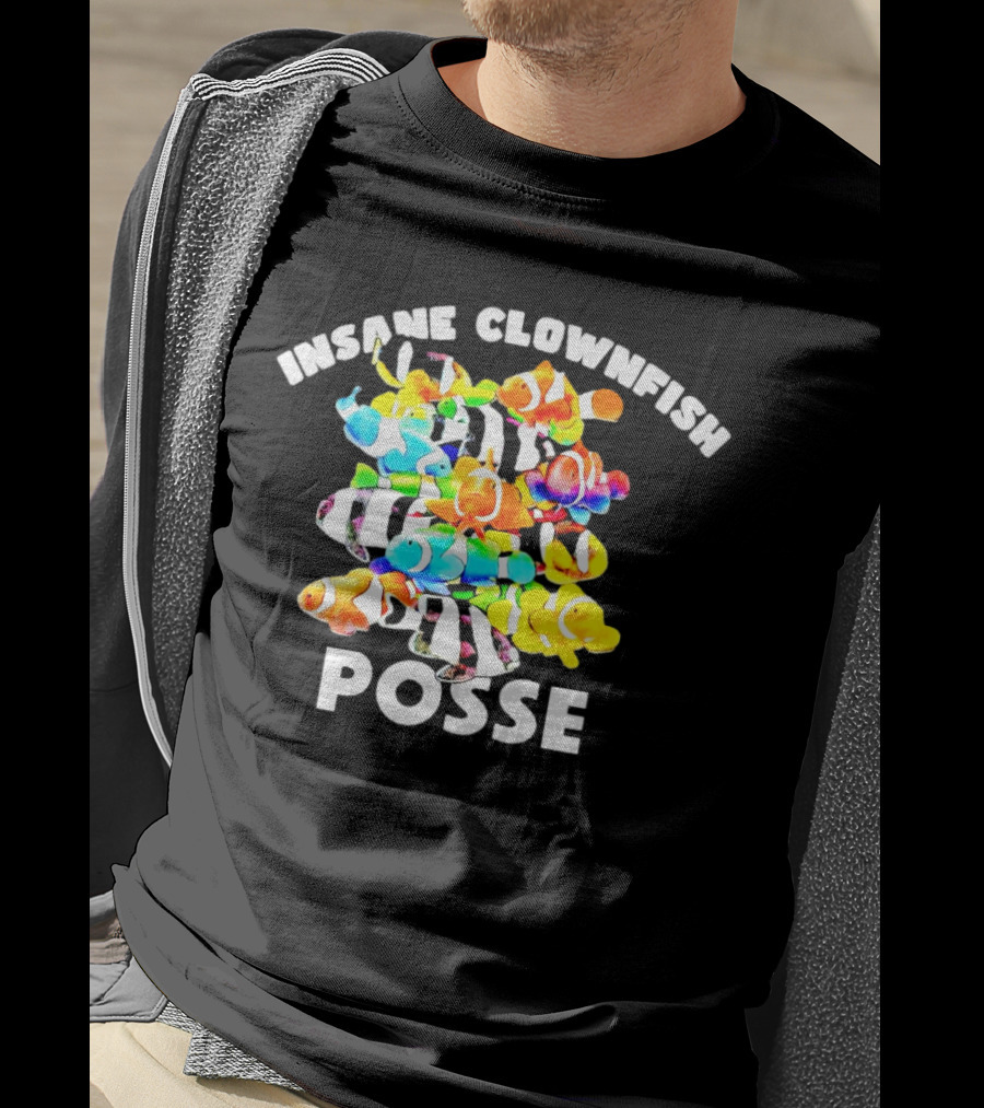 Insane Clownfish Posse Colorful Group T-Shirt