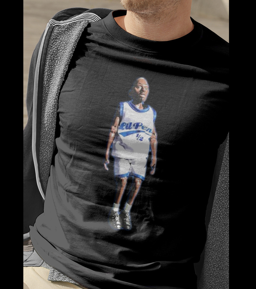 Lil’ Penny 1/2 Basketball Figurine T-Shirt