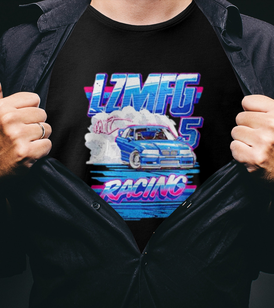 LZMFG R34 Racing 5 Car Drift T-Shirt