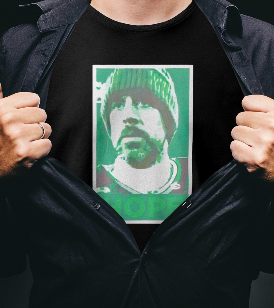 New York Jets Aaron Rodgers Hope Fan T-Shirt