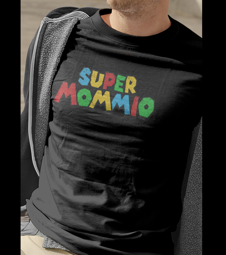 Super Mommio Colorful Gaming T-Shirt