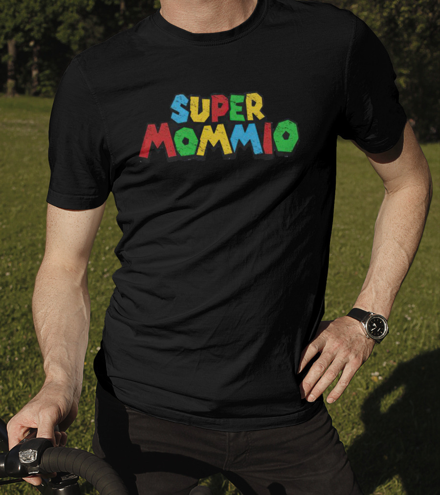 Super Mommio Colorful Gaming T-Shirt