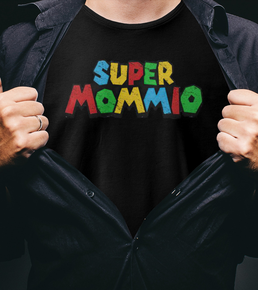 Super Mommio Colorful Gaming T-Shirt
