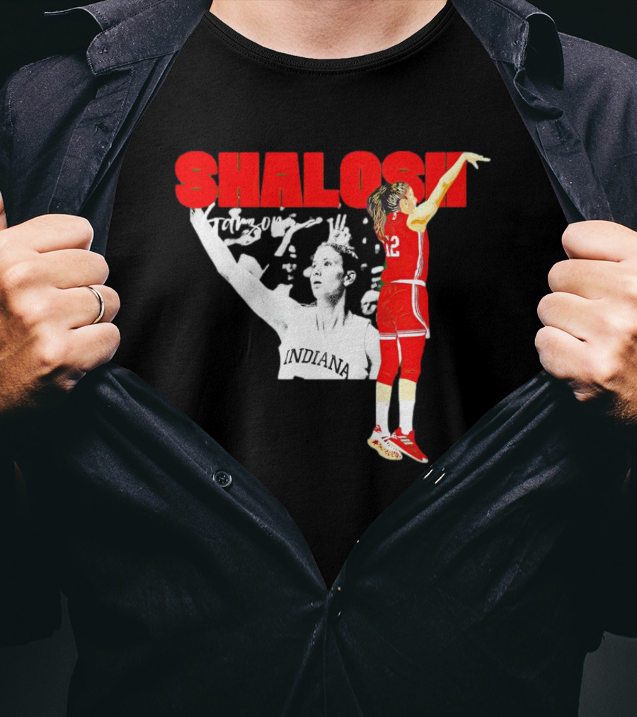 Indiana Hoosiers Shalosh Yarden Garzon Basketball Player T-Shirt