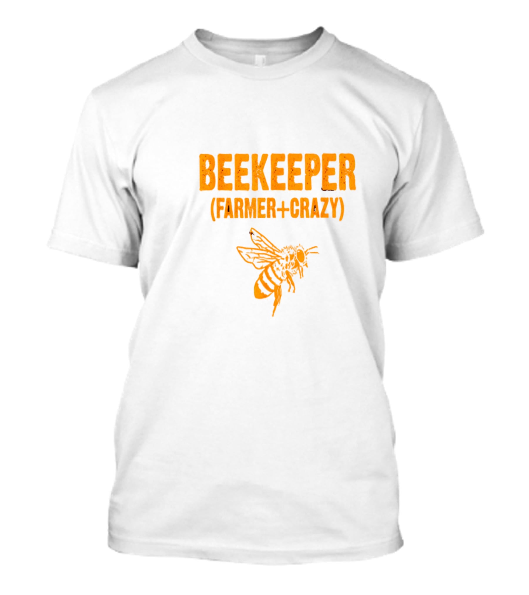 Beekeeper Farmer Crazy Bee T-Shirt