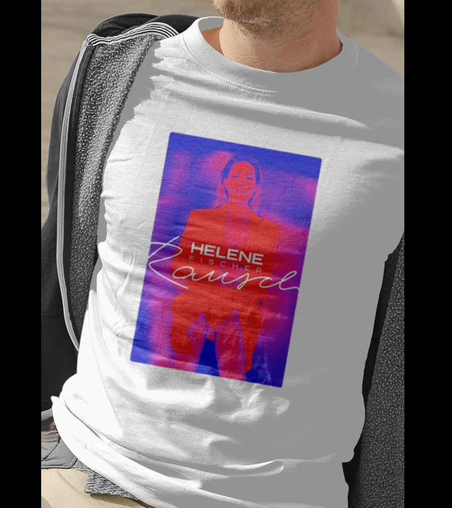Helene Fischer Rausch Neon Style Bold Visuals T-Shirt