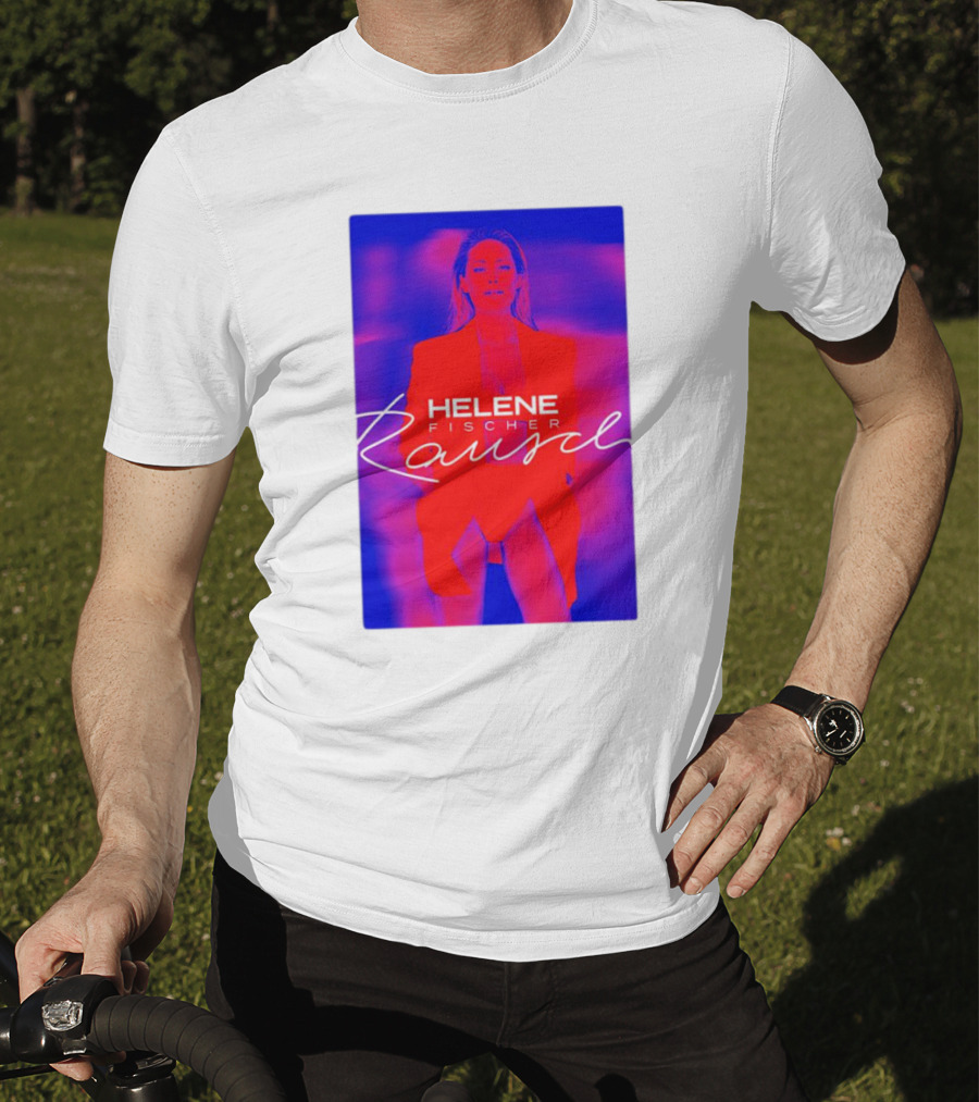 Helene Fischer Rausch Neon Style Bold Visuals T-Shirt