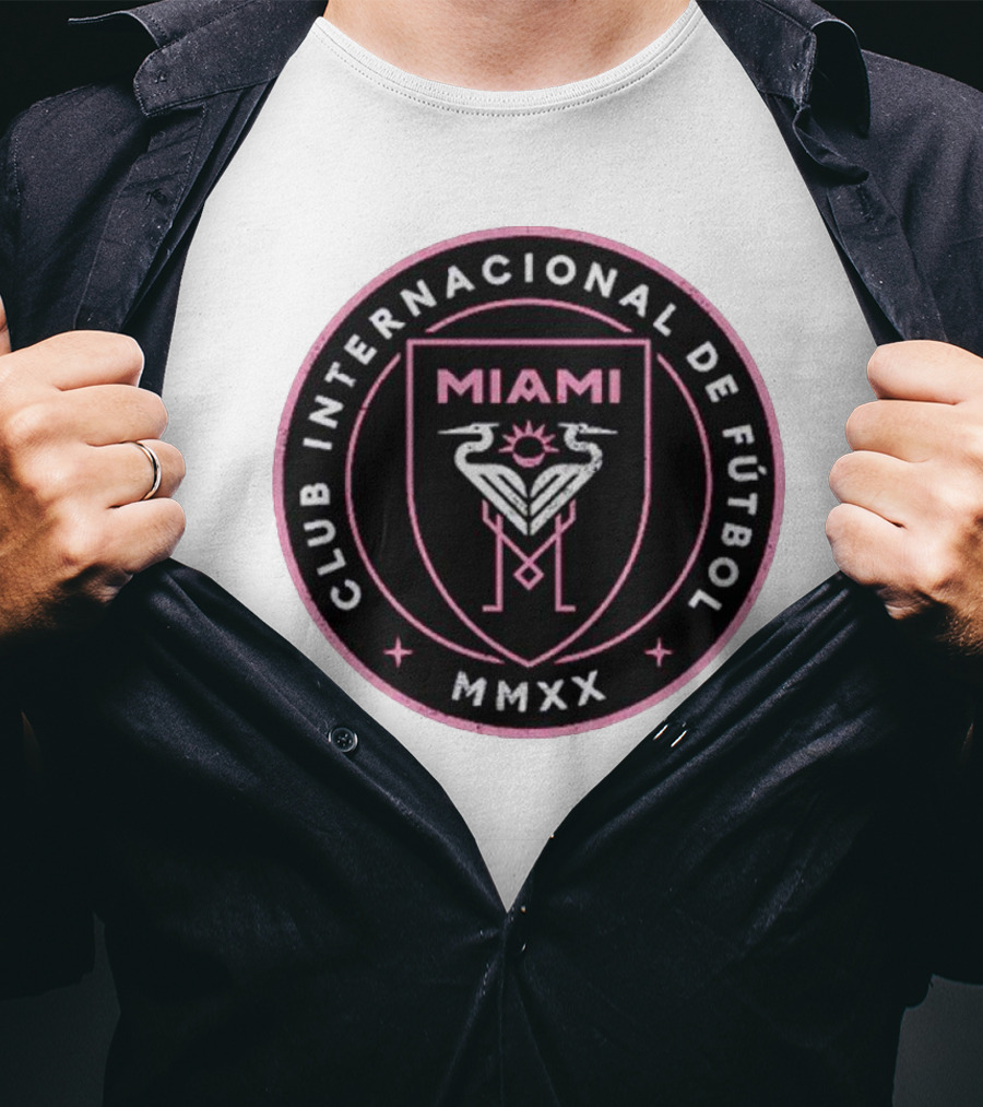 Inter Miami Cf Club Internacional DE Fútbol Miami Mmxx Vintage Primary T-Shirt