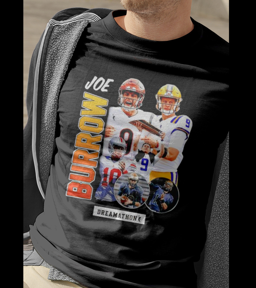 Joe Burrow Dreamathon Football Legacy T-Shirt