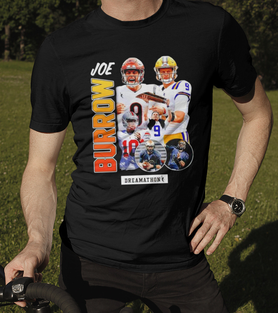 Joe Burrow Dreamathon Football Legacy T-Shirt