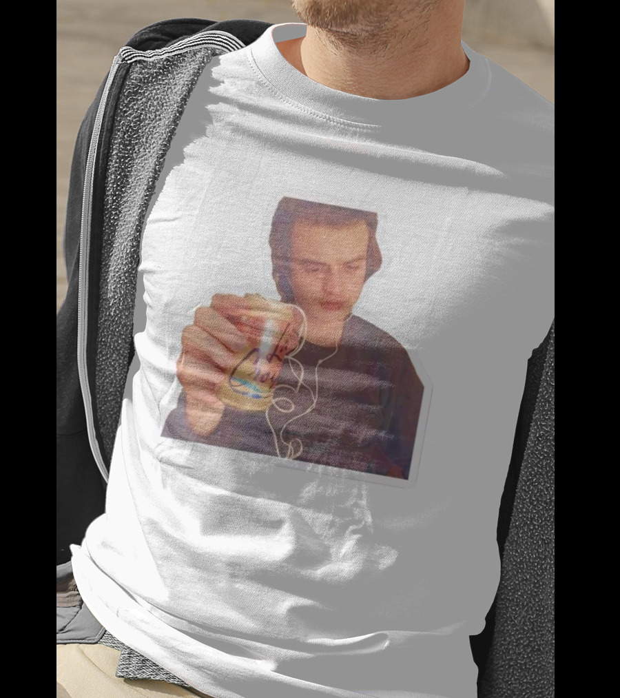 Joe Keery Drinking La Croix With Headphones T-Shirt