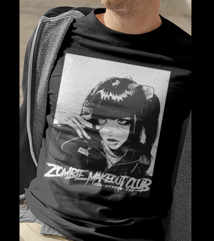 ZOMBIE MAKEOUT CLUB Japanese Style Manga T-Shirt