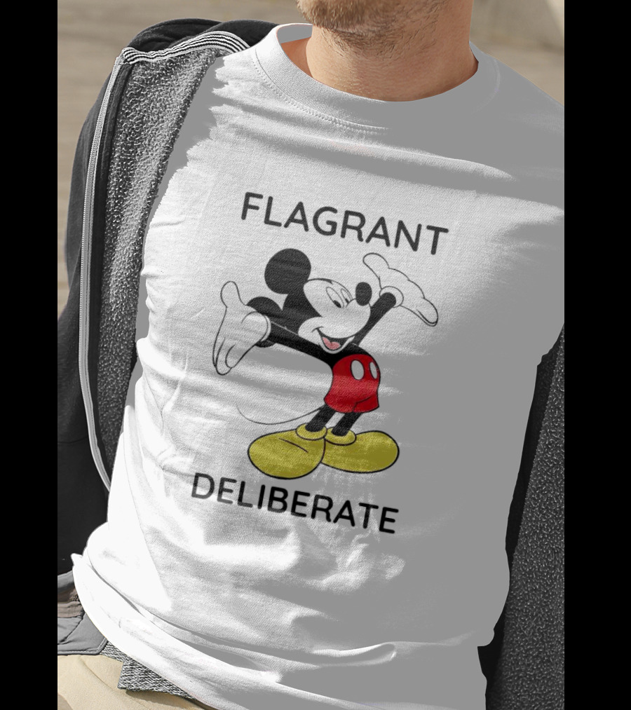 Flagrant Deliberate Mickey Mouse T-Shirt
