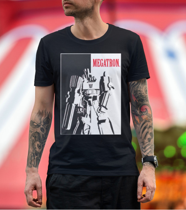 Premium T-Shirt: Megatron Transformers Scarface T-Shirt Megatron Transformers Scarface T-Shirt