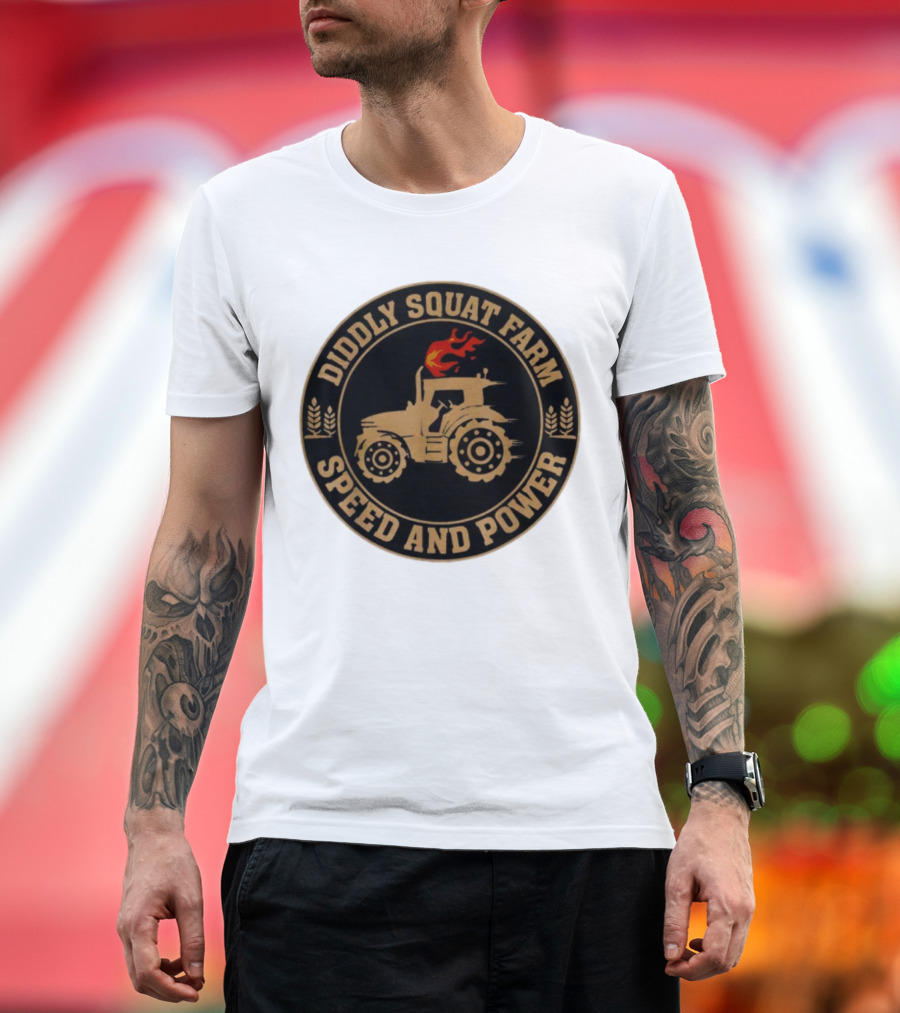Diddly Squat Farm Tractor Speed And Power T-Shirt