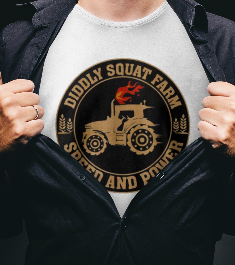 Diddly Squat Farm Tractor Speed And Power T-Shirt