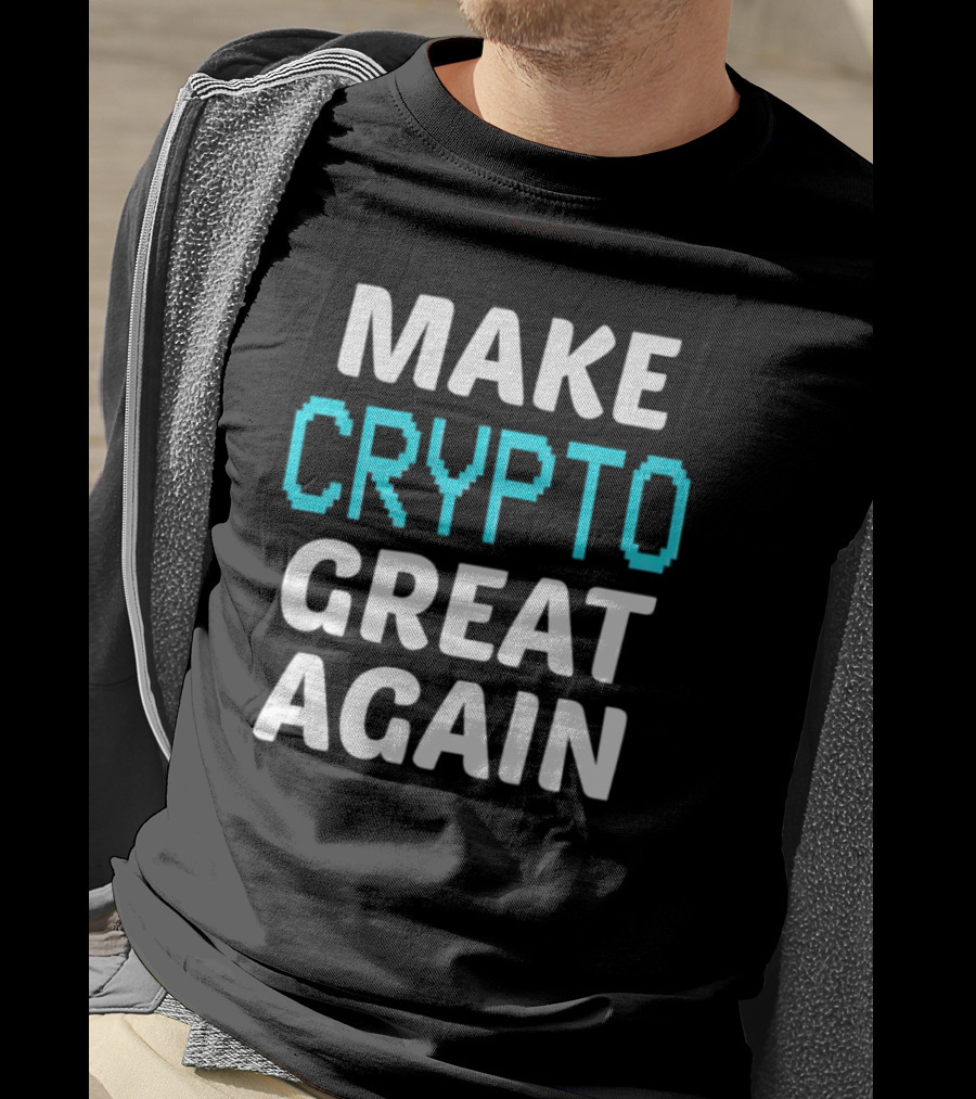 MAKE CRYPTO GREAT AGAIN Retro Pixel T-Shirt