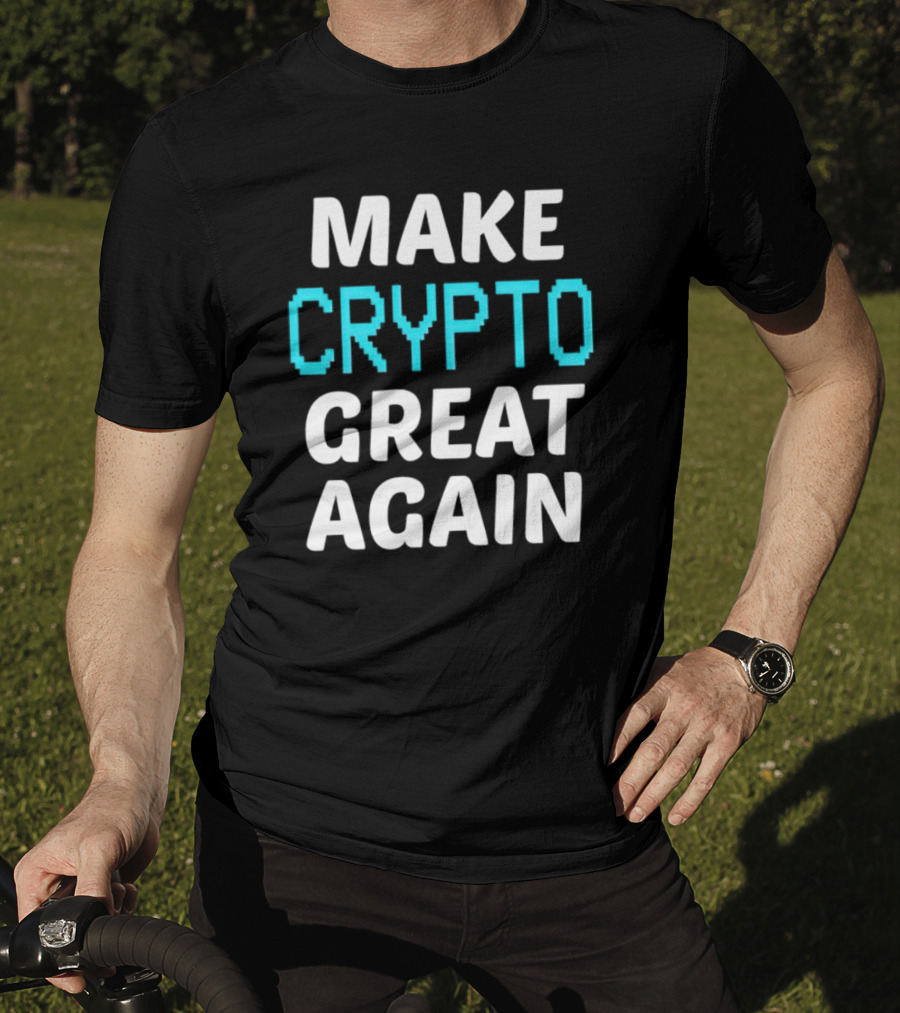 MAKE CRYPTO GREAT AGAIN Retro Pixel T-Shirt