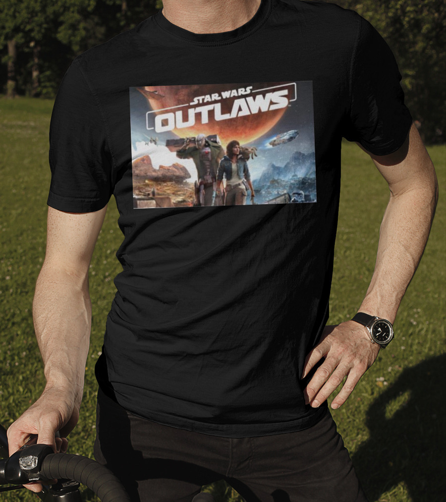 Star Wars Outlaws Adventure In A Galaxy Far Far Away T-Shirt