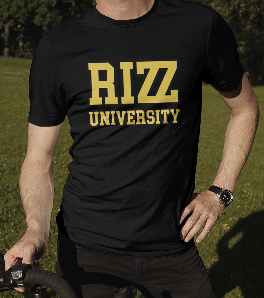 Rizz University Classic Collegiate Font T-Shirt