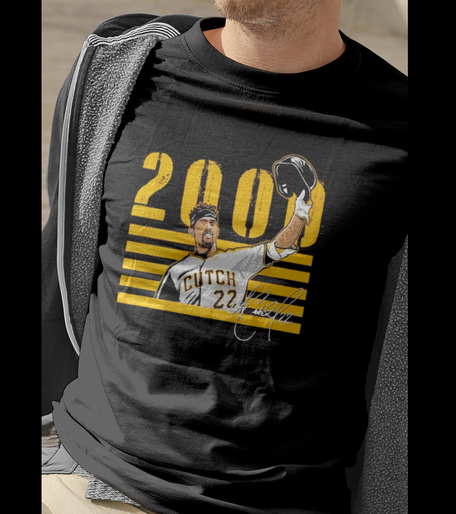 Andrew McCutchen Cutch 22 2000 Milestone T-Shirt