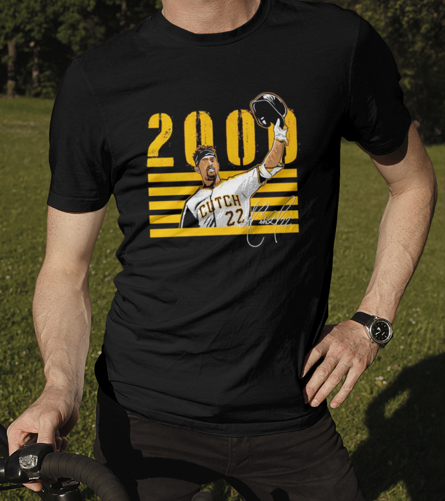 Andrew McCutchen Cutch 22 2000 Milestone T-Shirt