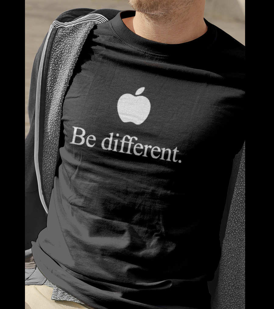 Be Different Apple T-Shirt