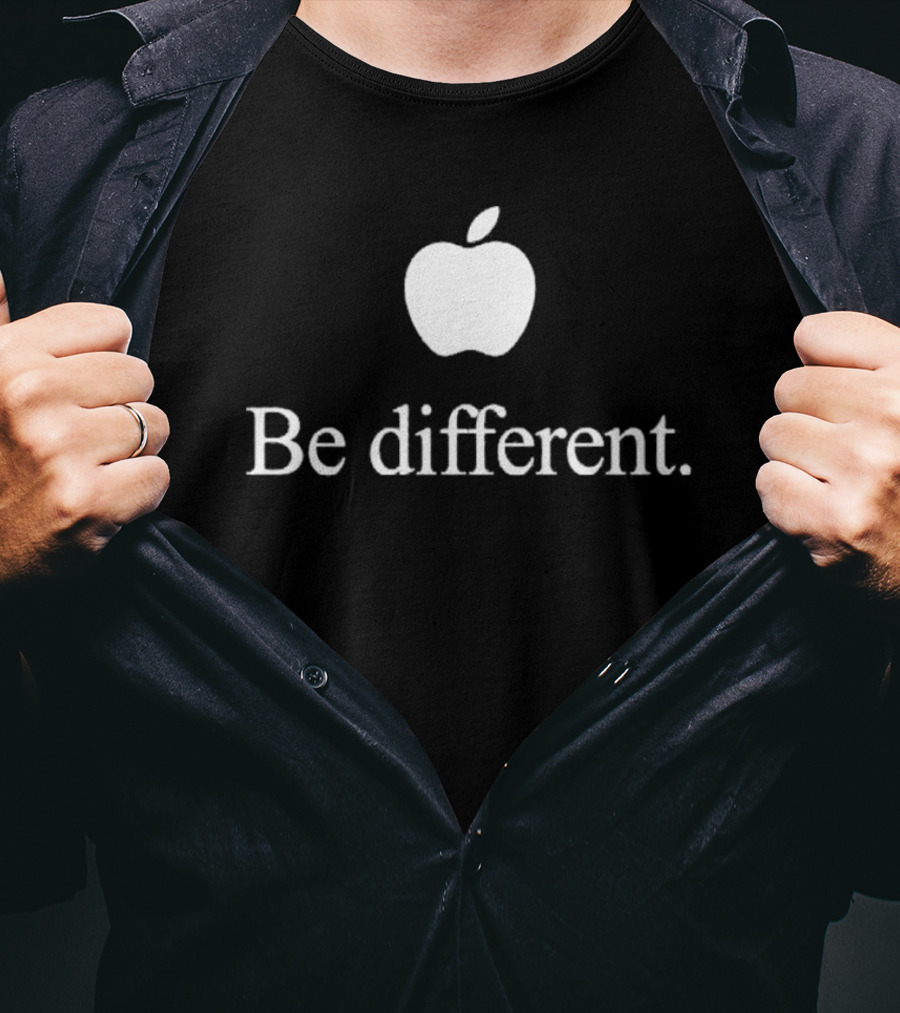 Be Different Apple T-Shirt