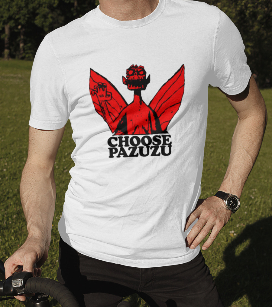 Choose Pazuzu Gorillaz Demon Wings T-Shirt
