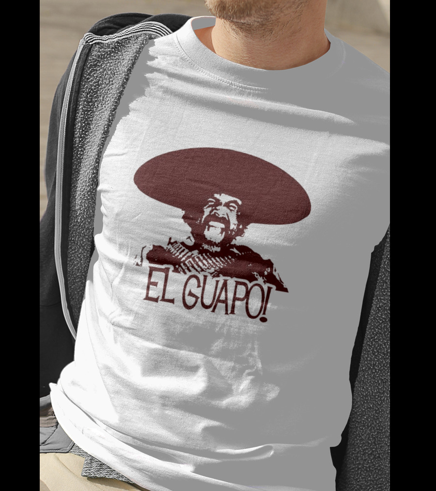 El Guapo Three Amigos Iconic Character Sombrero Image T-Shirt