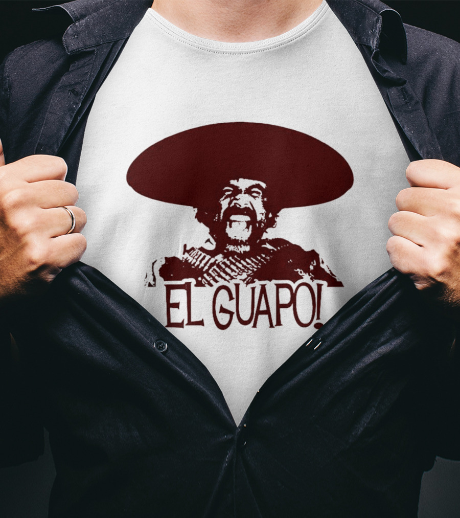 El Guapo Three Amigos Iconic Character Sombrero Image T-Shirt