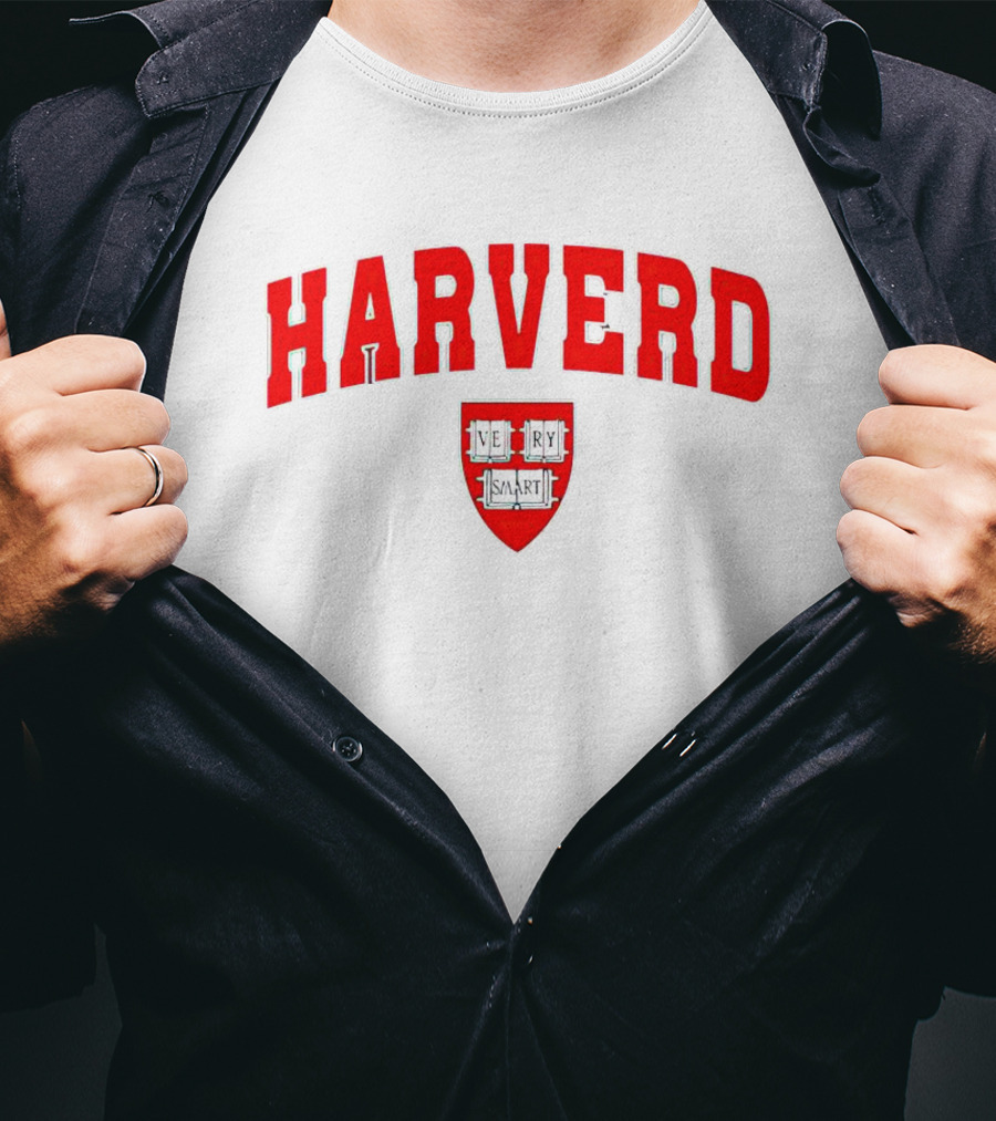 Harverd University Very Smart Spoof Crest T-Shirt