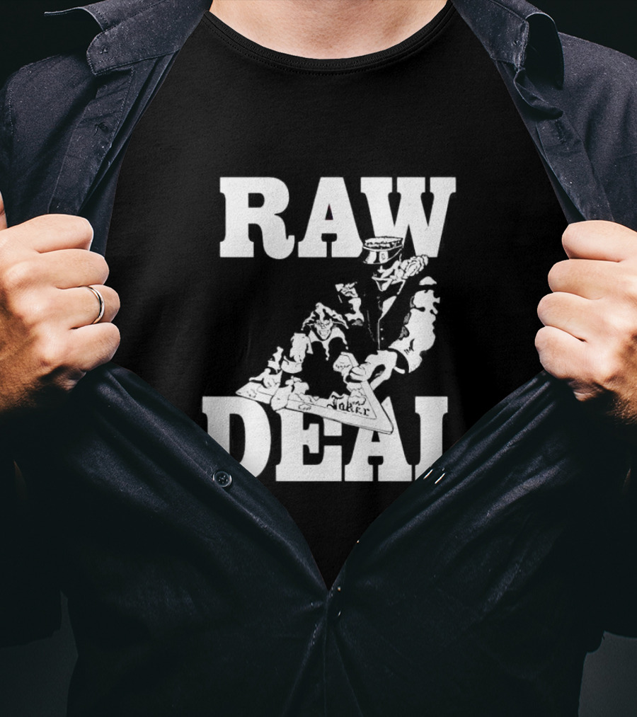 Raw Deal Joker Joint Custody Demo 1988 T-Shirt