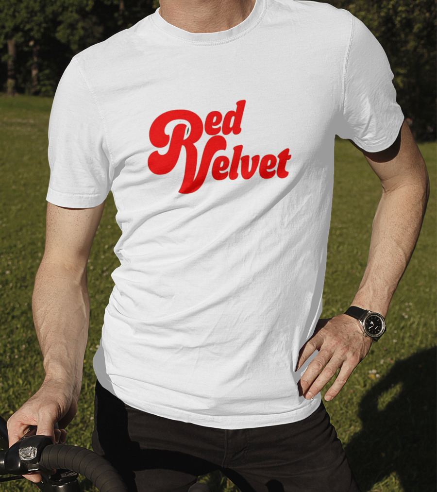 Kevin Huerter Red Velvet Bold Retro Script T-Shirt
