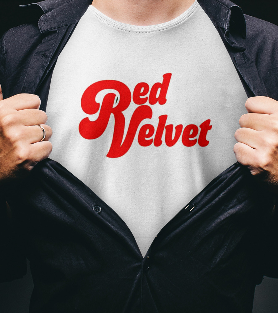 Kevin Huerter Red Velvet Bold Retro Script T-Shirt