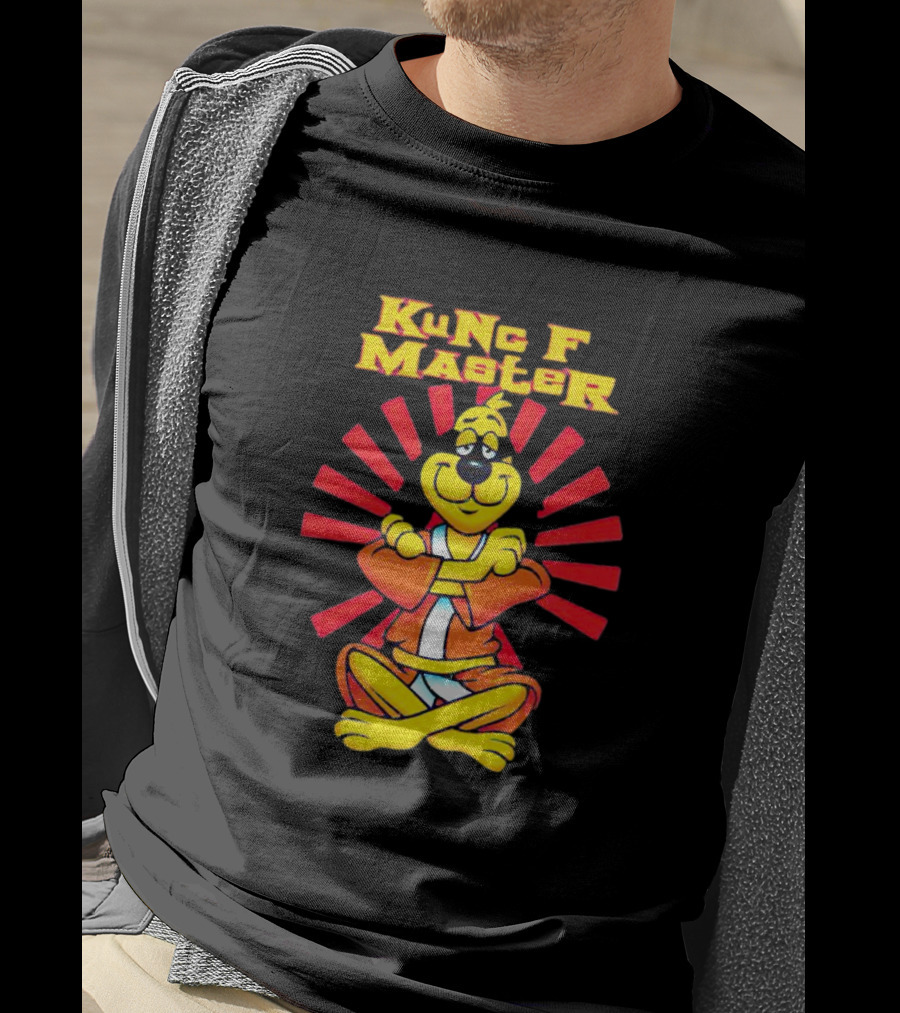 Kung Fu Master Hanna-Barbera Cartoon Character T-Shirt